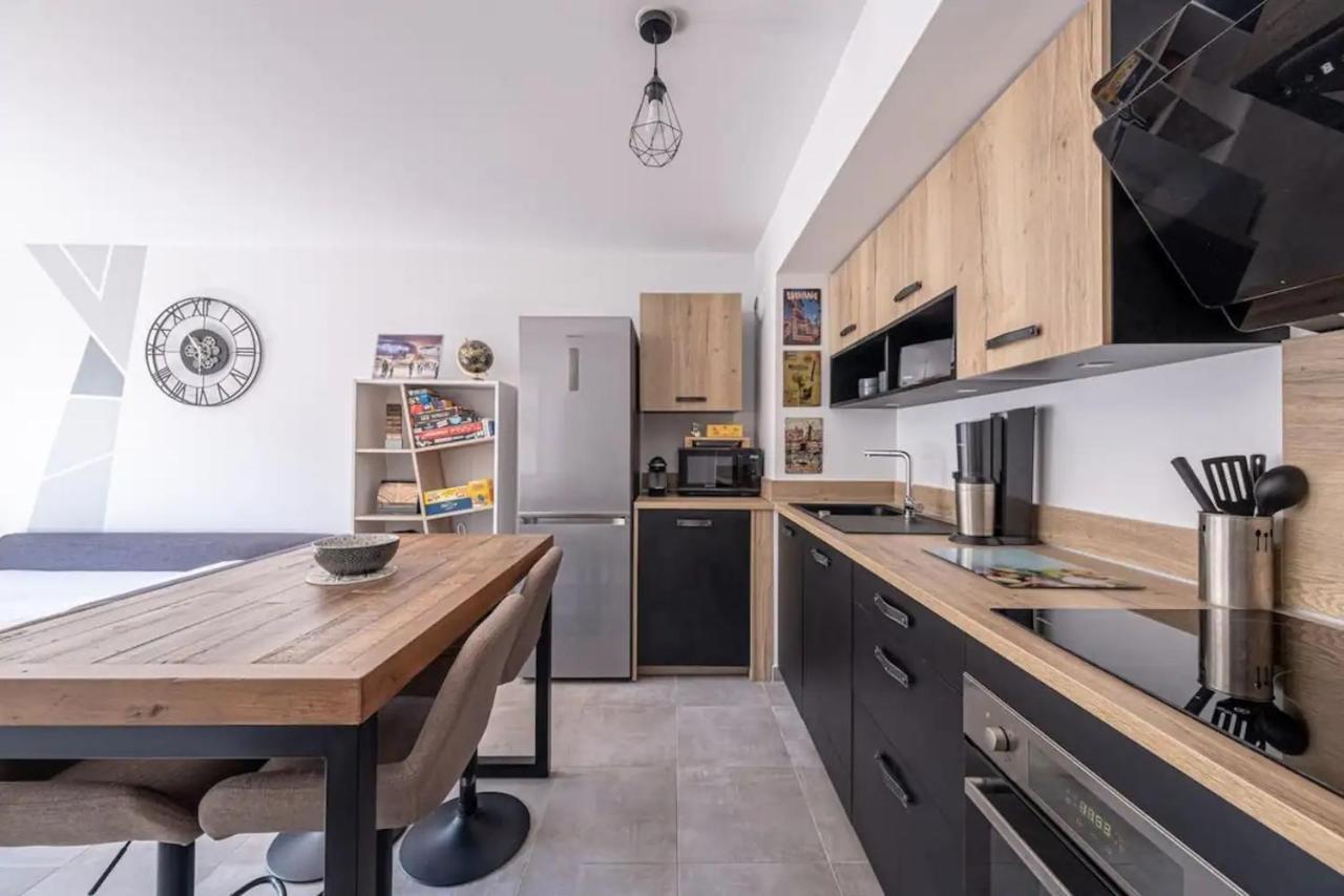 F2 Cozy Pour 4 Proche Disneyland - Fairytale Factory Villeneuve-Saint-Denis Bagian luar foto